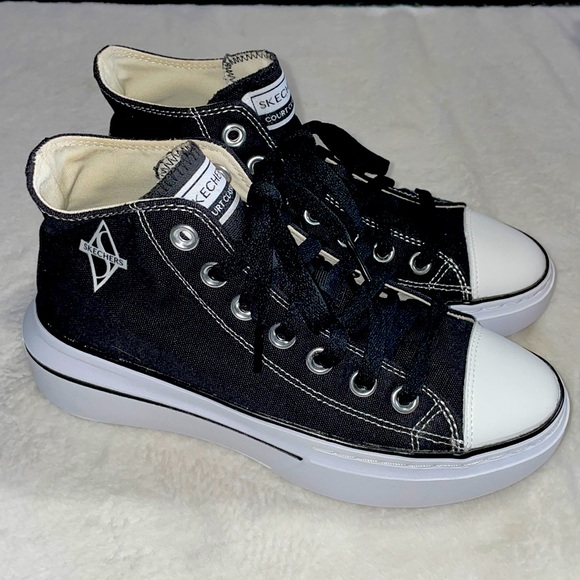 Skechers Court Classic Cordova Classic Top Tier Black Shoes/Sneakers - Picture 2 of 15